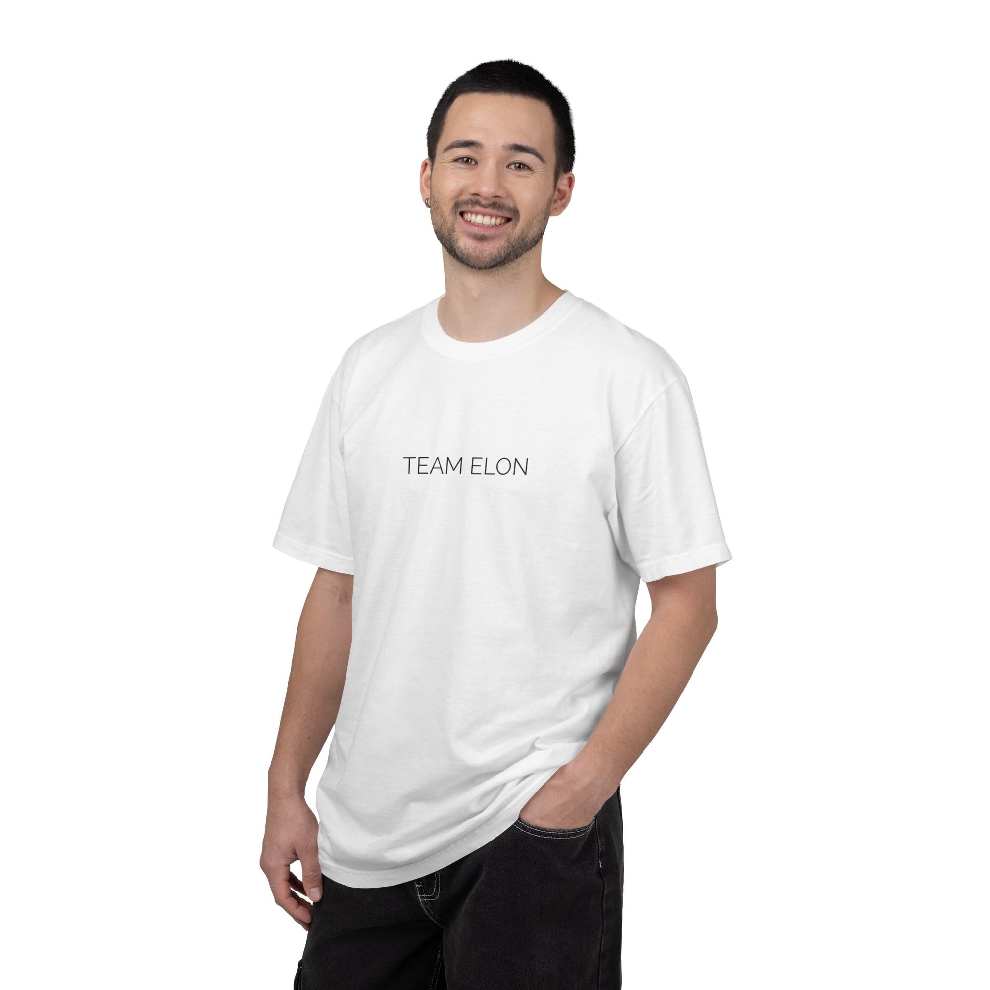 Team Elon T-Shirt | Minimalist Text Tee