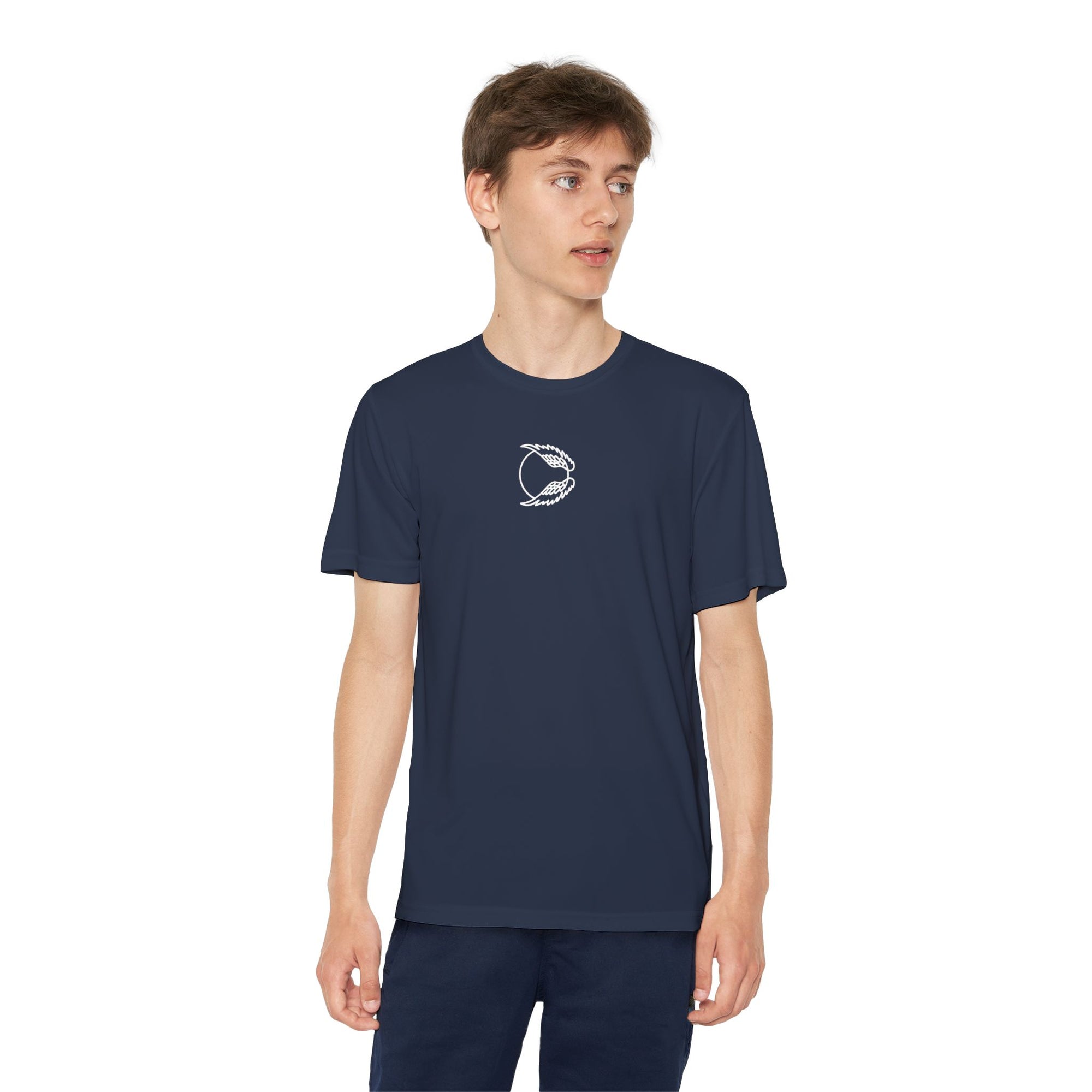 Youth Bird Tee — Front Wing Emblem, Back "FLAP. SOAR. REPEAT."