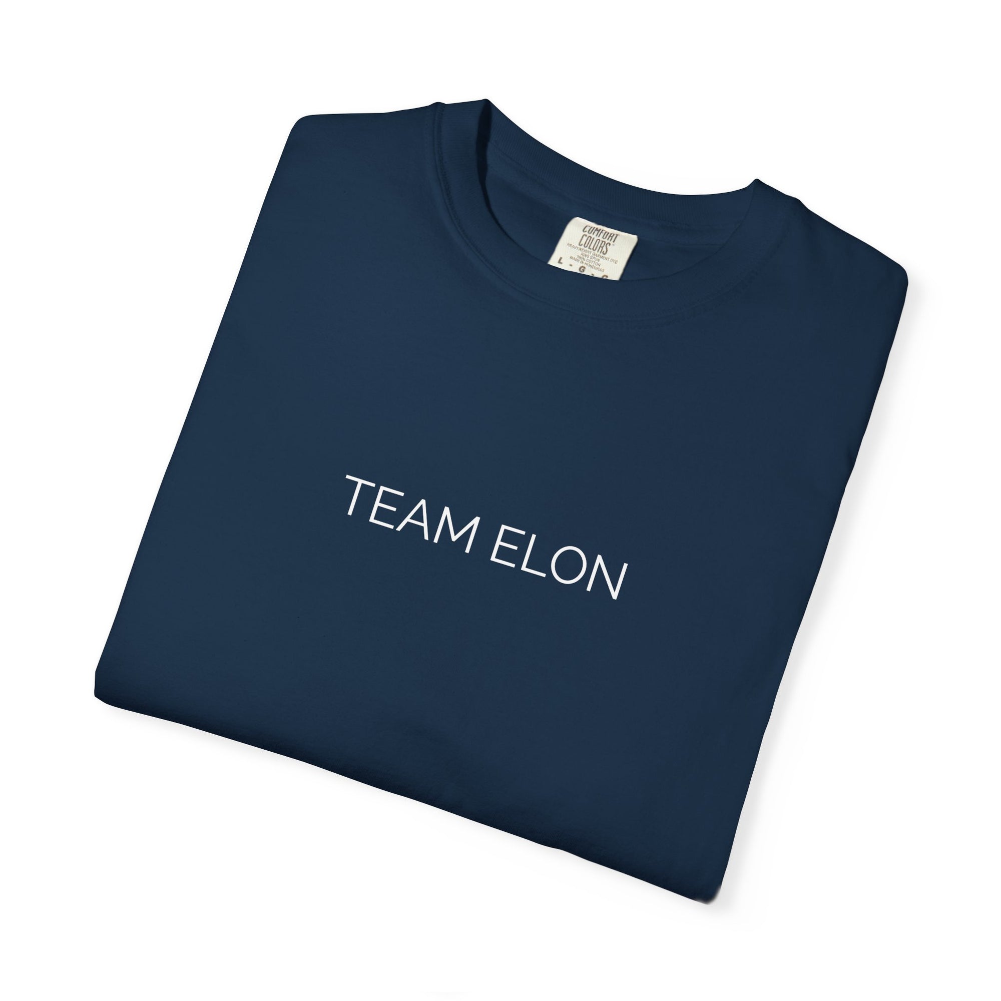 Team Elon T-Shirt | Minimalist Text Tee