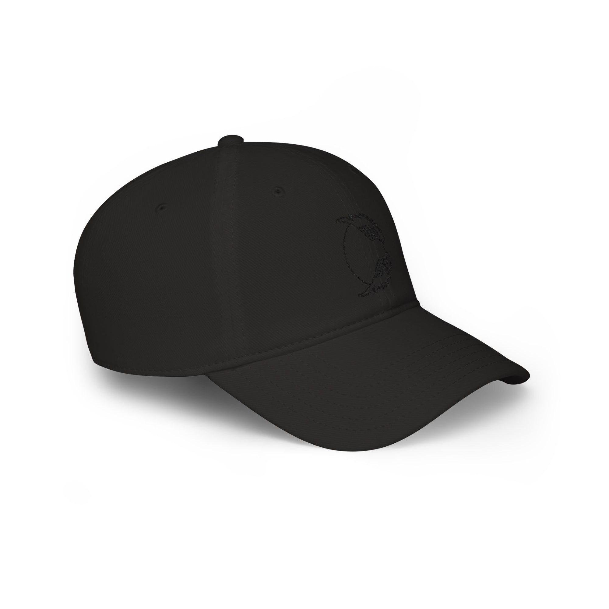 Embroidered Logo Baseball Cap — THE FUTURE - Minimalist White Low-Profile Hat