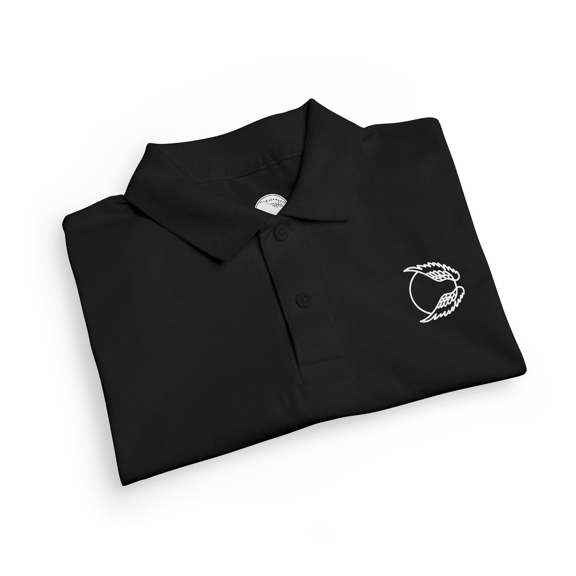 Youth Polo Shirt — Kids’ Polo with ‘Flap. Soar. Repeat.' Sleeve