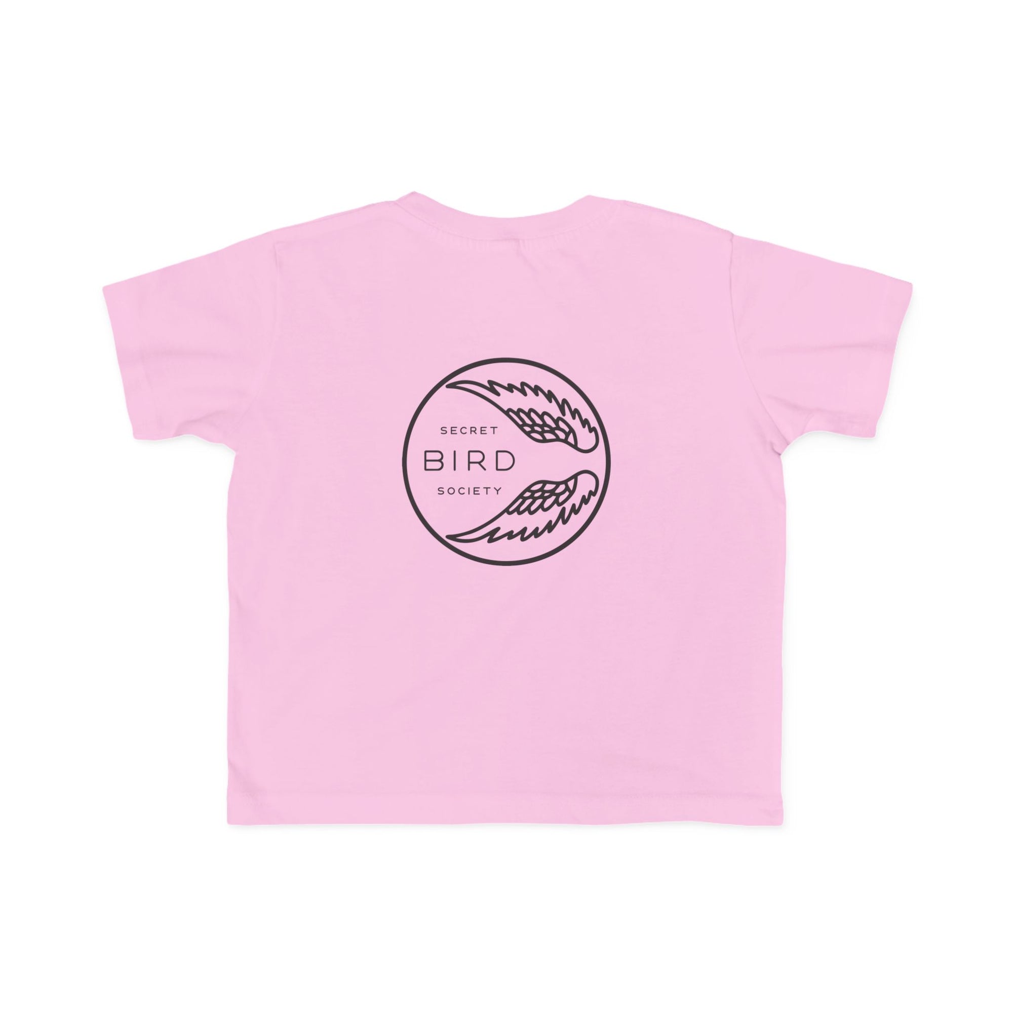 Toddler Tee — “THE FUTURE” Minimalist Bird Logo Kids Shirt