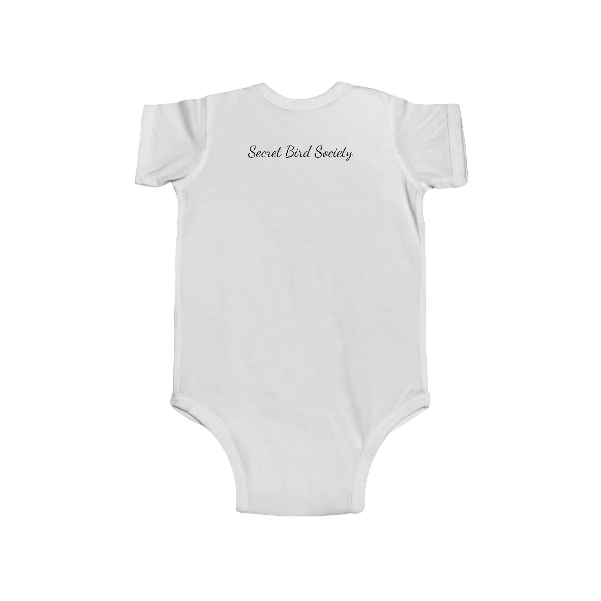 Infant Bodysuit — "Keep Soaring" Space Birds Baby Onesie