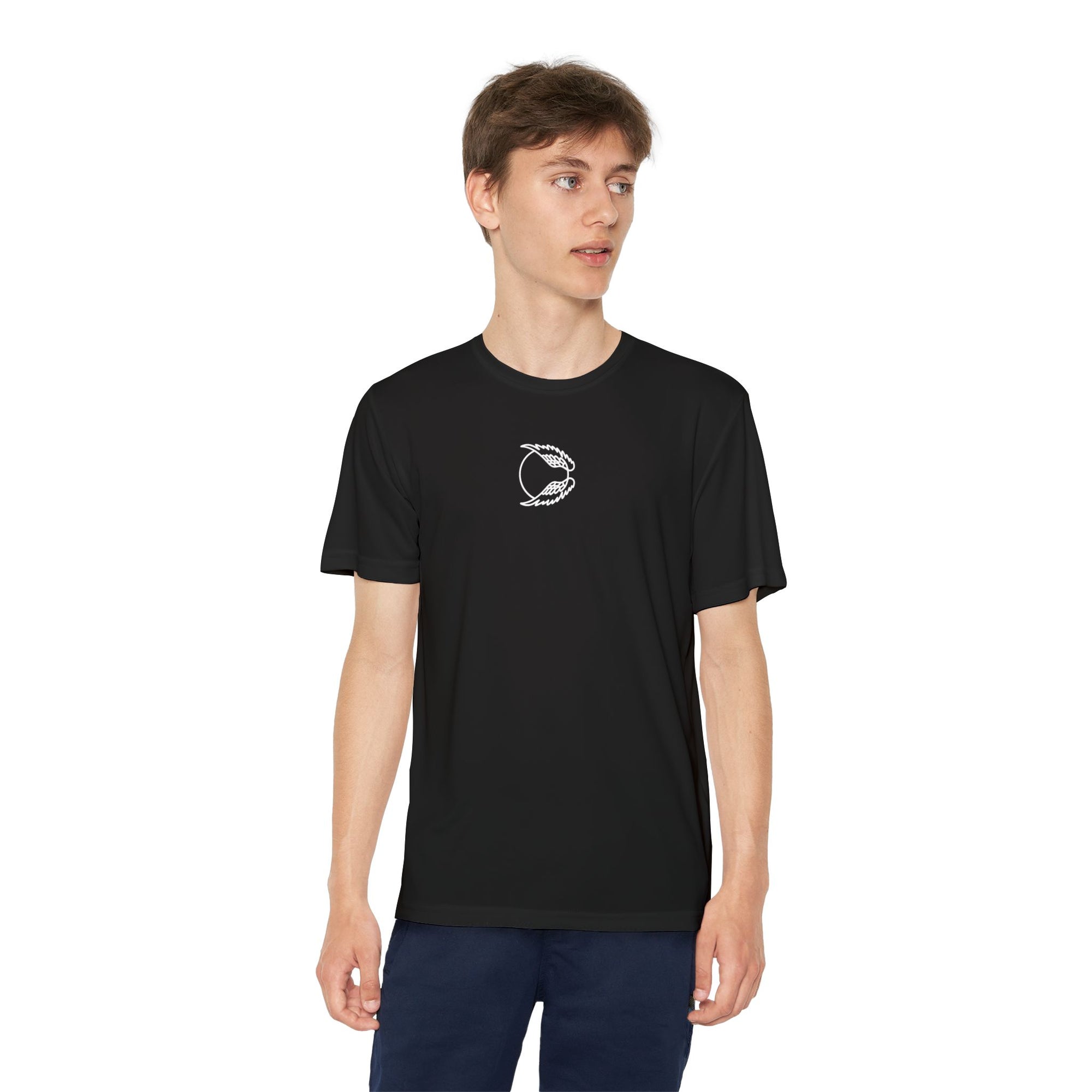 Youth Bird Tee — Front Wing Emblem, Back "FLAP. SOAR. REPEAT."