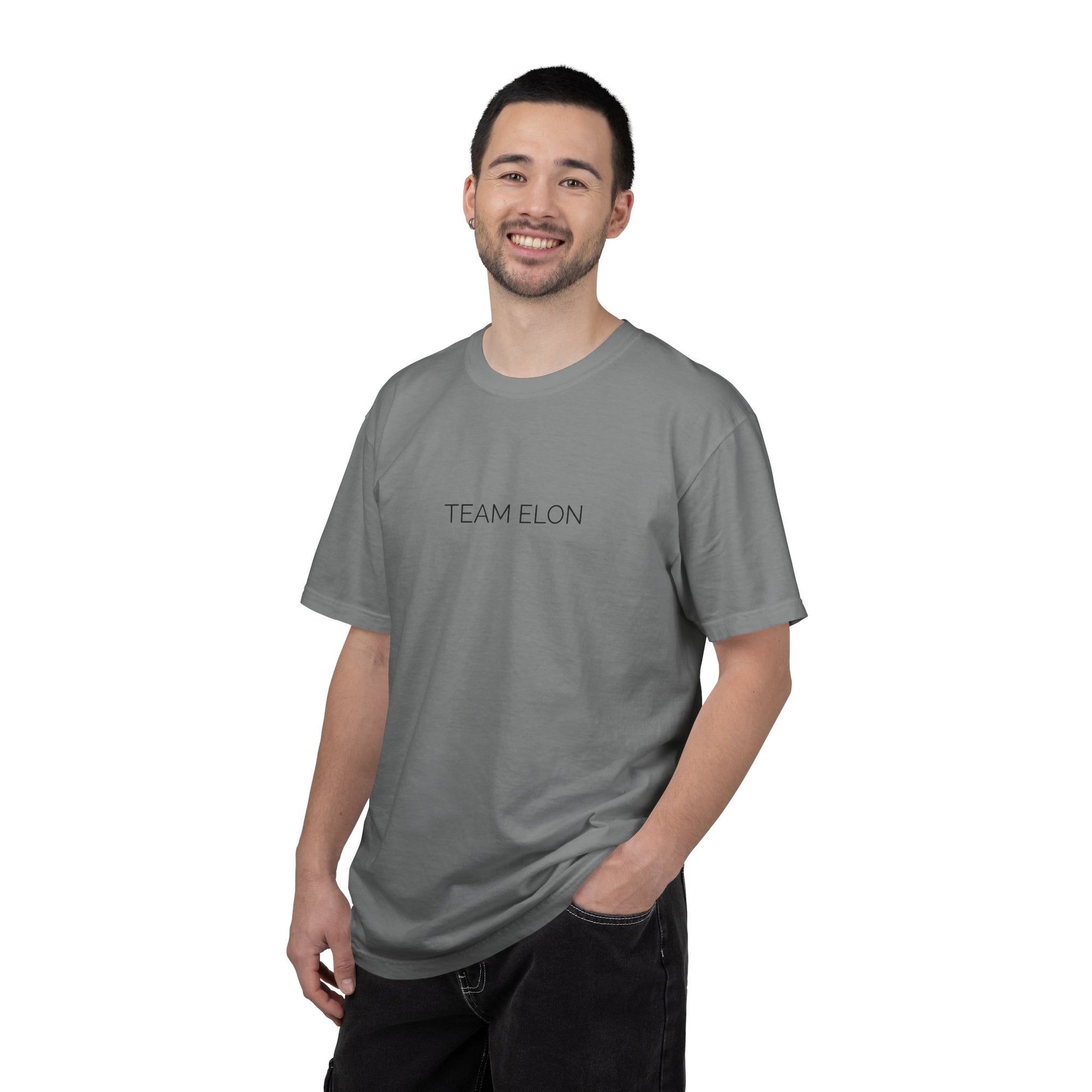 Team Elon T-Shirt | Minimalist Text Tee