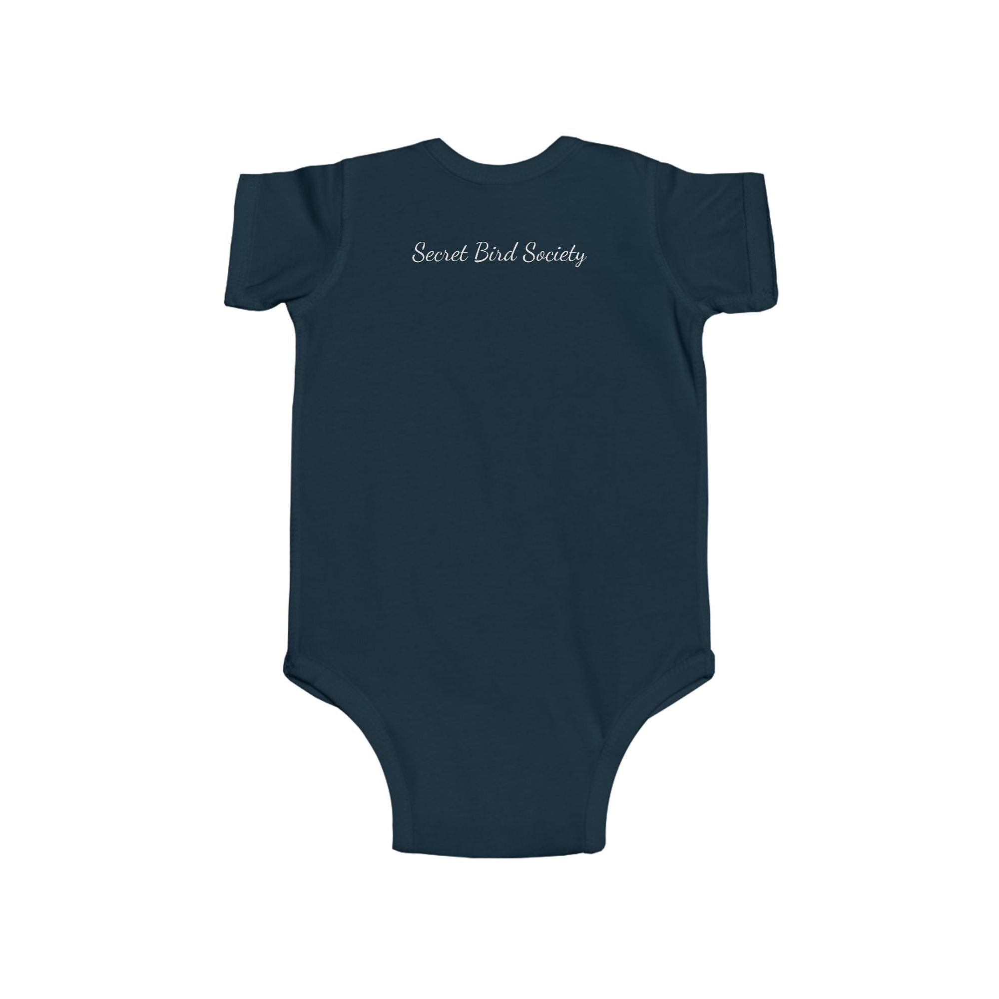 Infant Bodysuit — "Keep Soaring" Space Birds Baby Onesie