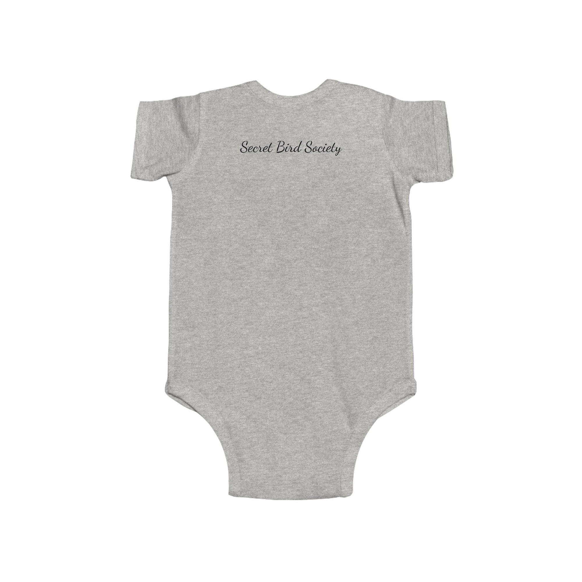 Infant Bodysuit — "Keep Soaring" Space Birds Baby Onesie