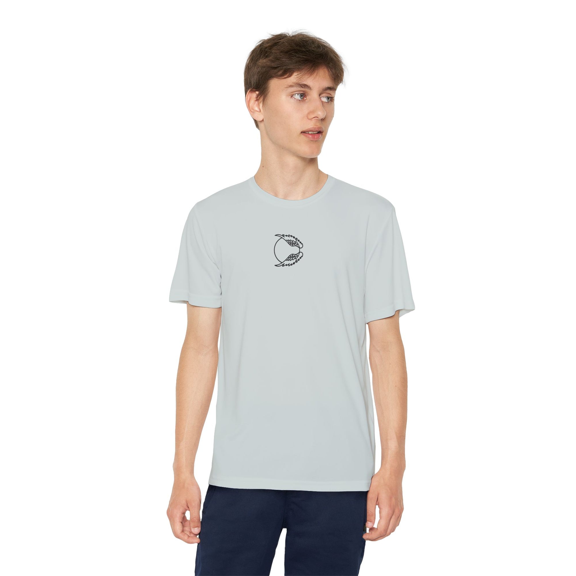 Youth Bird Tee — Front Wing Emblem, Back "FLAP. SOAR. REPEAT."