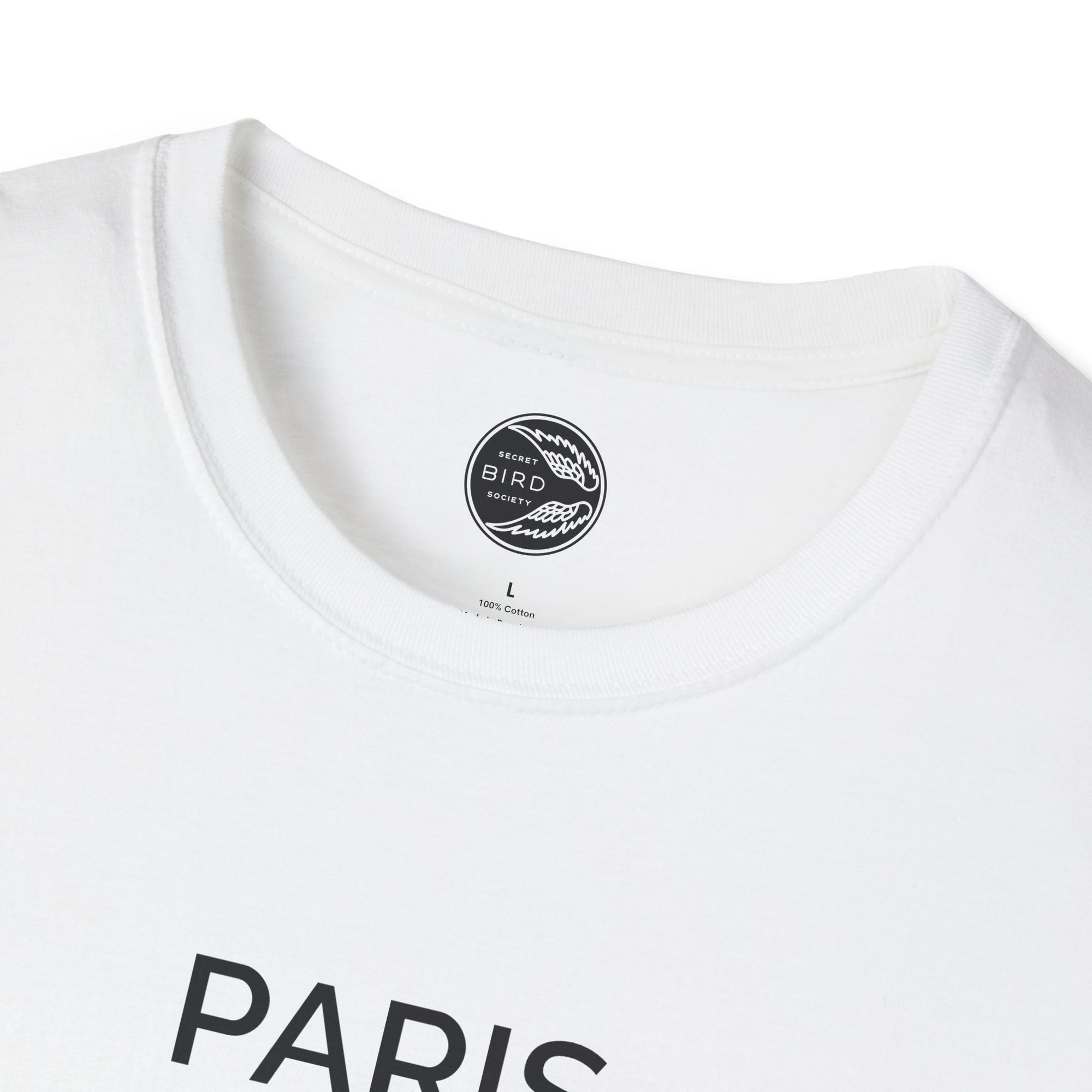 City &amp; Mars Typography T-Shirt — Paris London New York Los Angeles Tokyo Mars