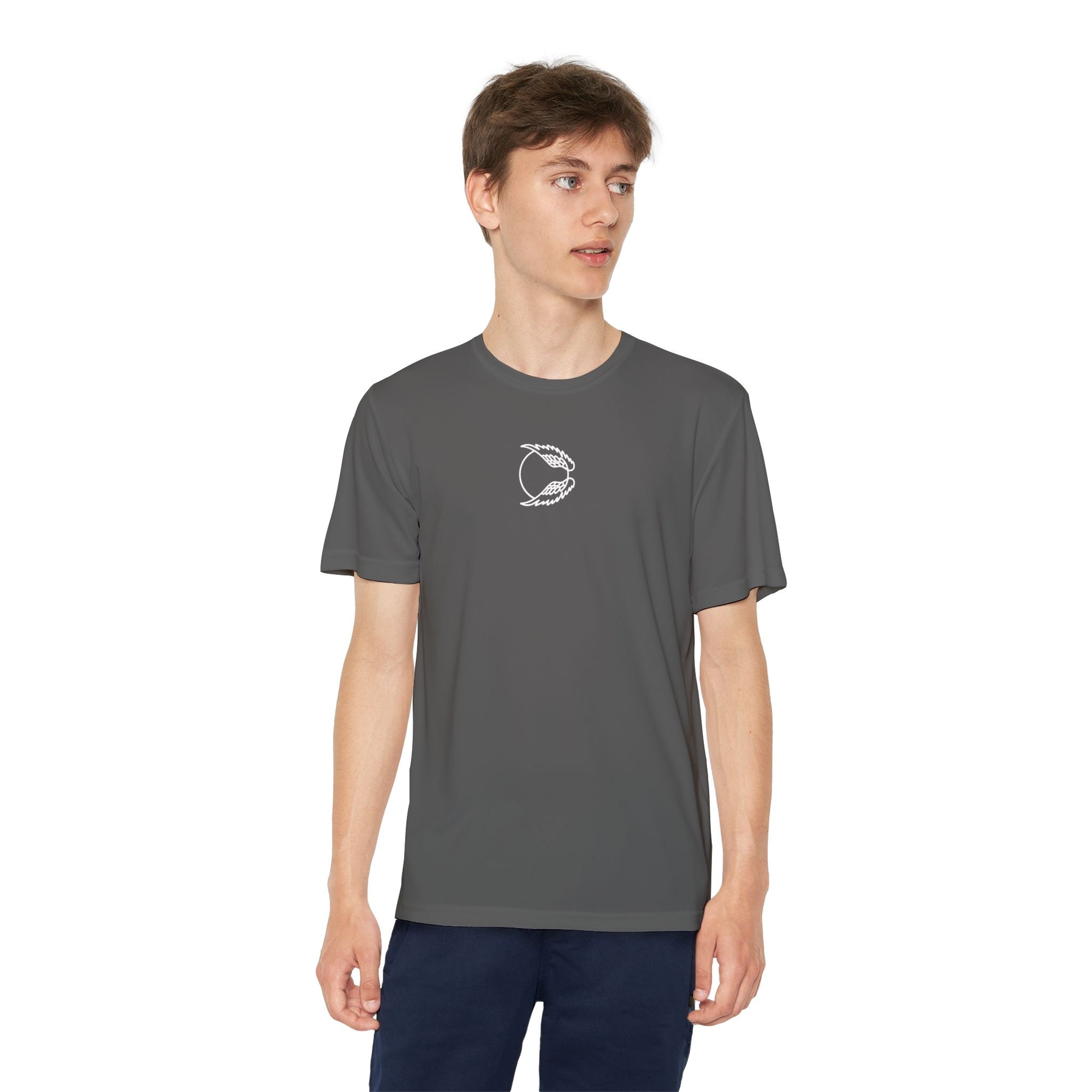 Youth Bird Tee — Front Wing Emblem, Back "FLAP. SOAR. REPEAT."