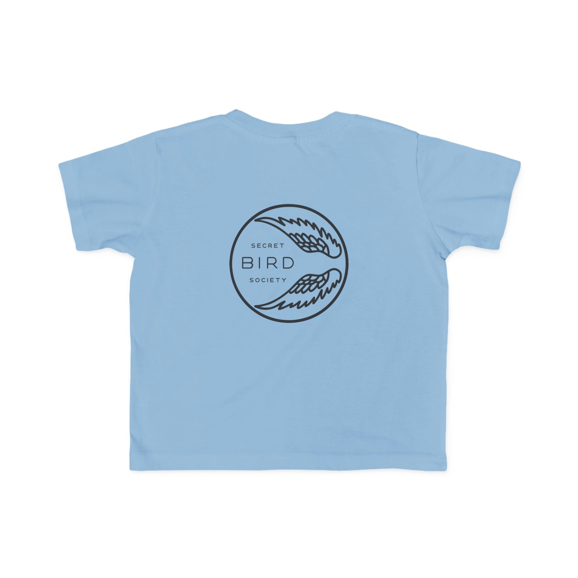 Toddler Tee — “THE FUTURE” Minimalist Bird Logo Kids Shirt
